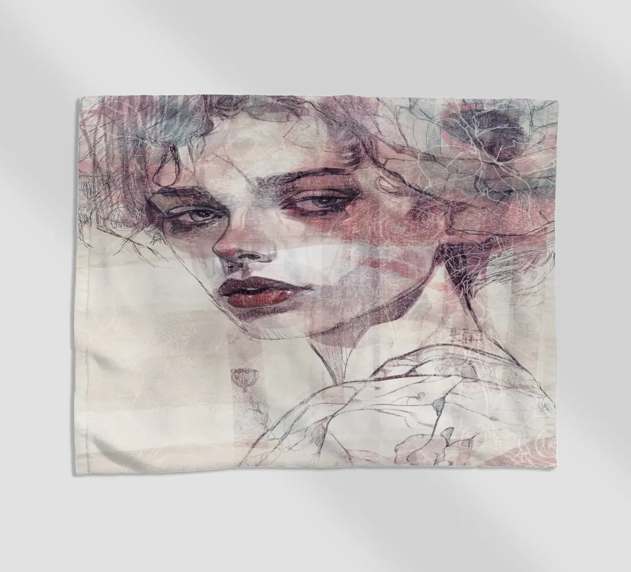 acceptatie strandhanddoek van k i m