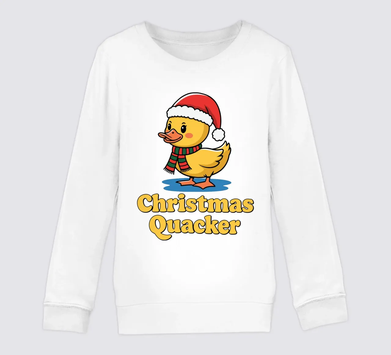 Christmas Quacker felpa bambino da edsonramosart