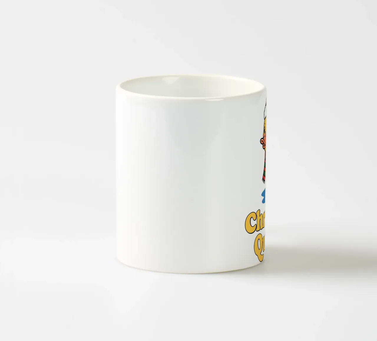 Christmas Quacker tazza in ceramica da edsonramosart