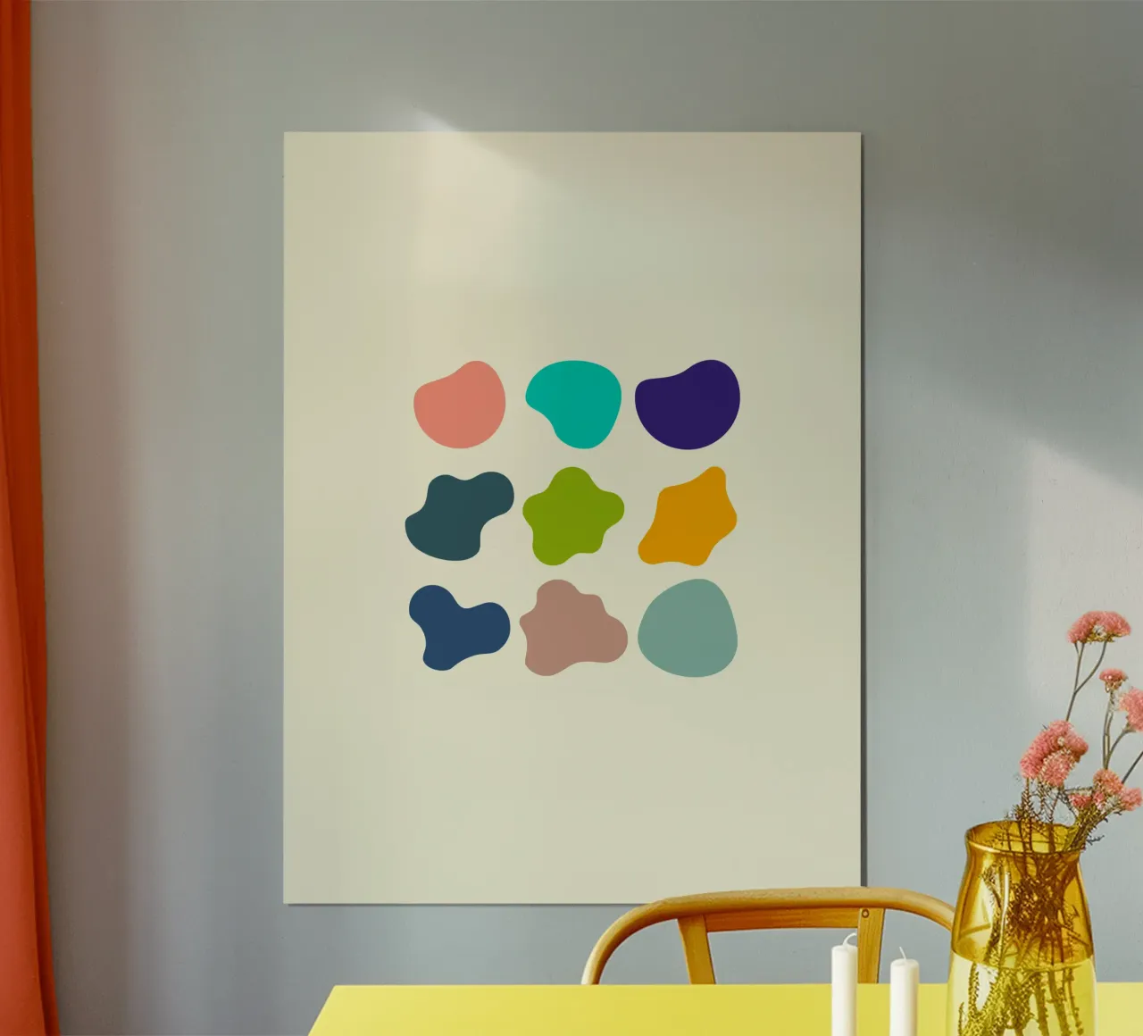 Shapes poster by MORINA FLAW