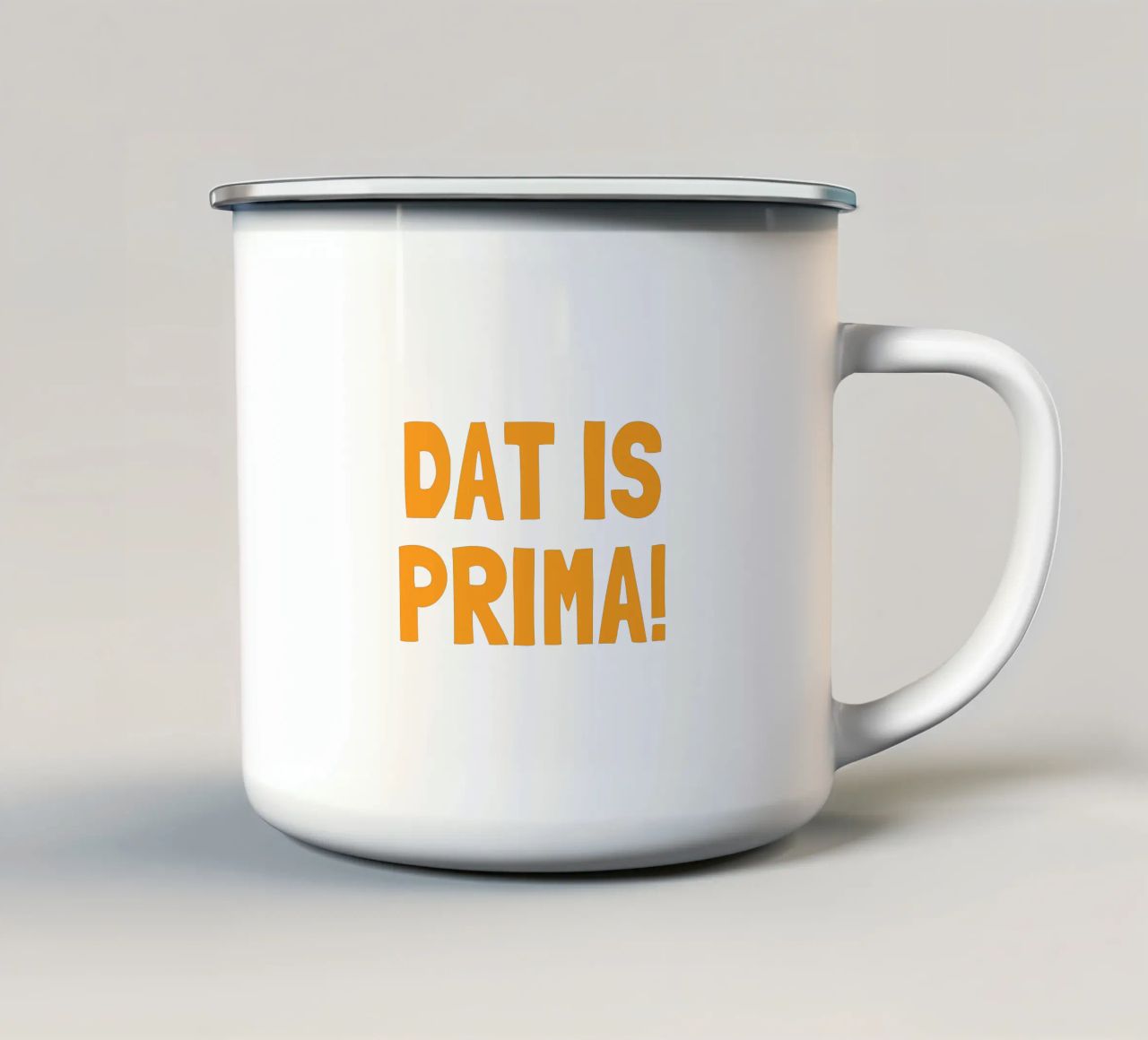 Dat is prima! tazza in smalto da Ohkimiko