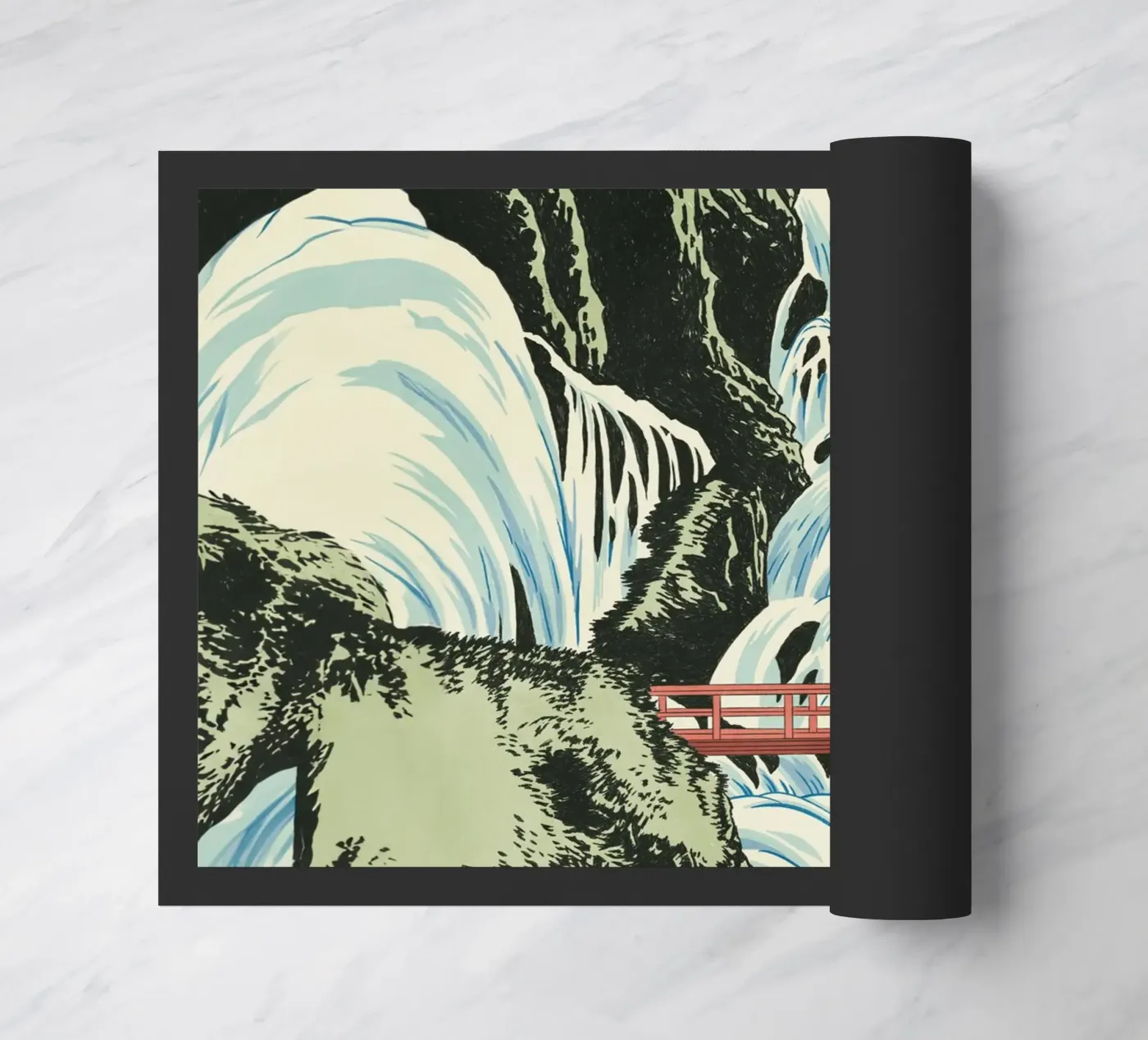 Wasserfallgeist Fußmatte von syntetyc