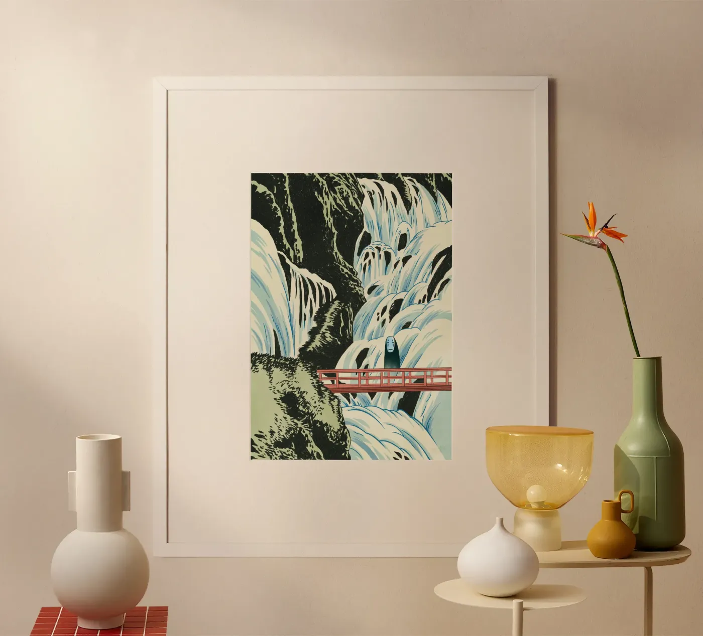 Waterfall spirit Poster von syntetyc