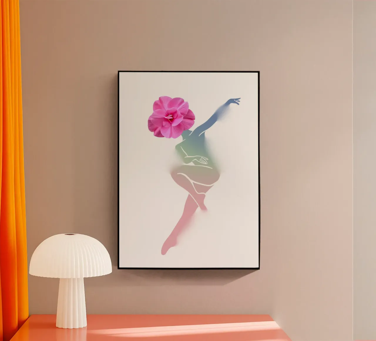 Floral plexiglass da Funkydays