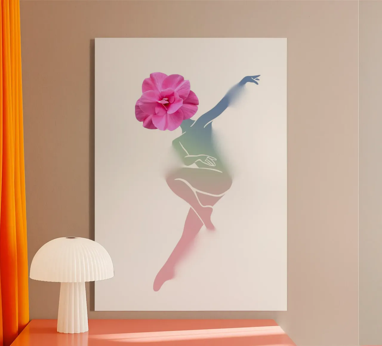 Floral plexiglass da Funkydays