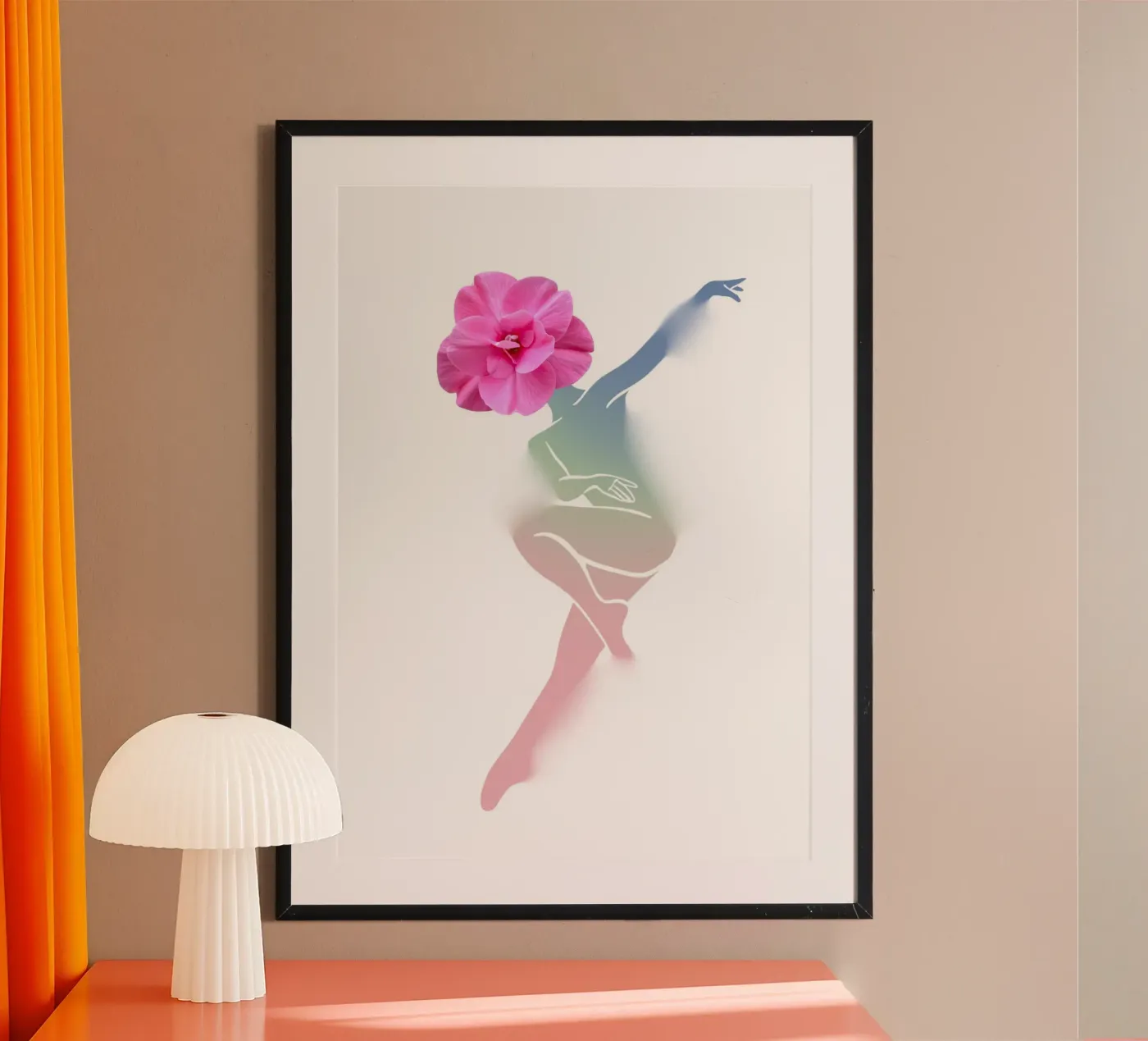 Floral poster da Funkydays