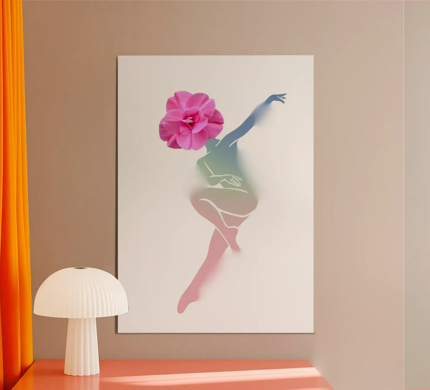 Floral poster da Funkydays