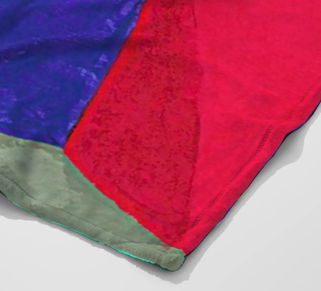 Corner fleecedeken van Xchange Art Studio