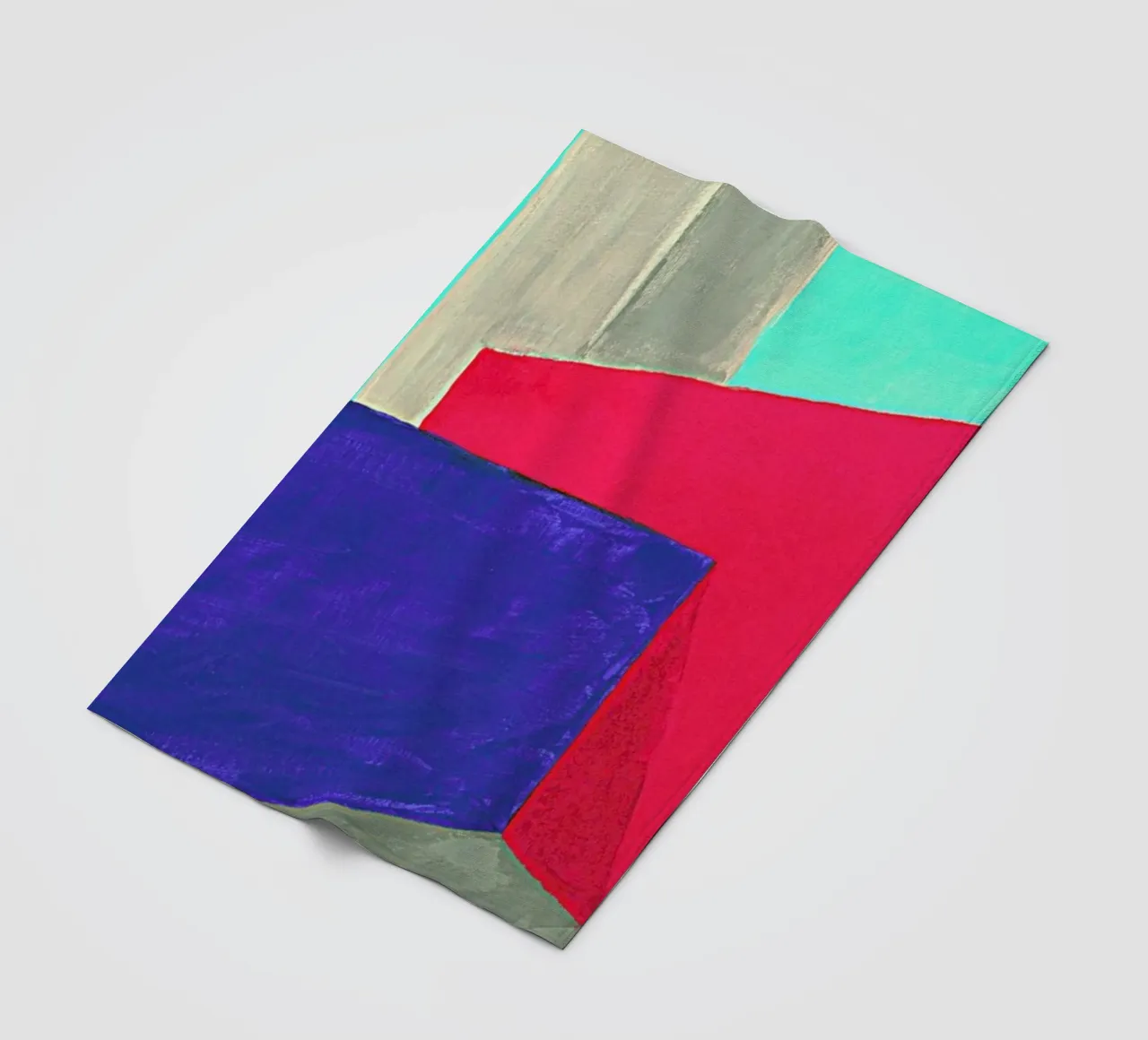 Corner fleecedeken van Xchange Art Studio