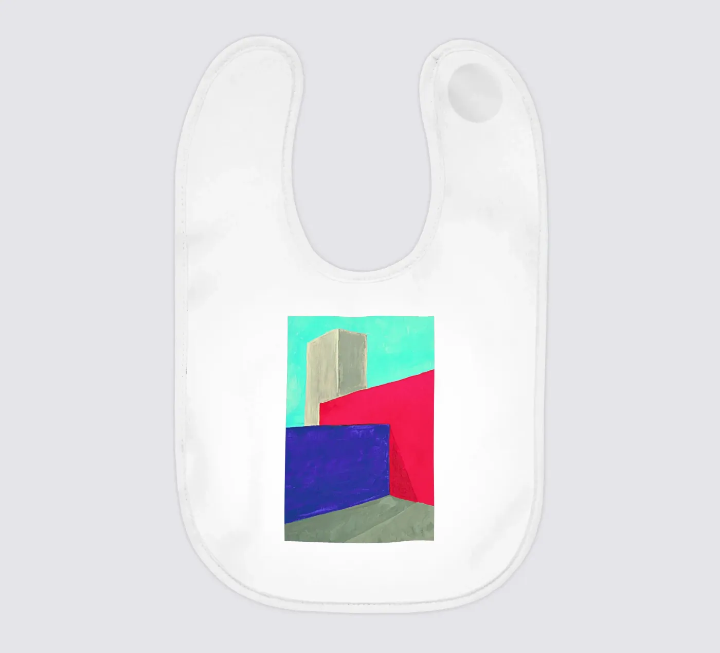 Corner baby slabbetje van Xchange Art Studio