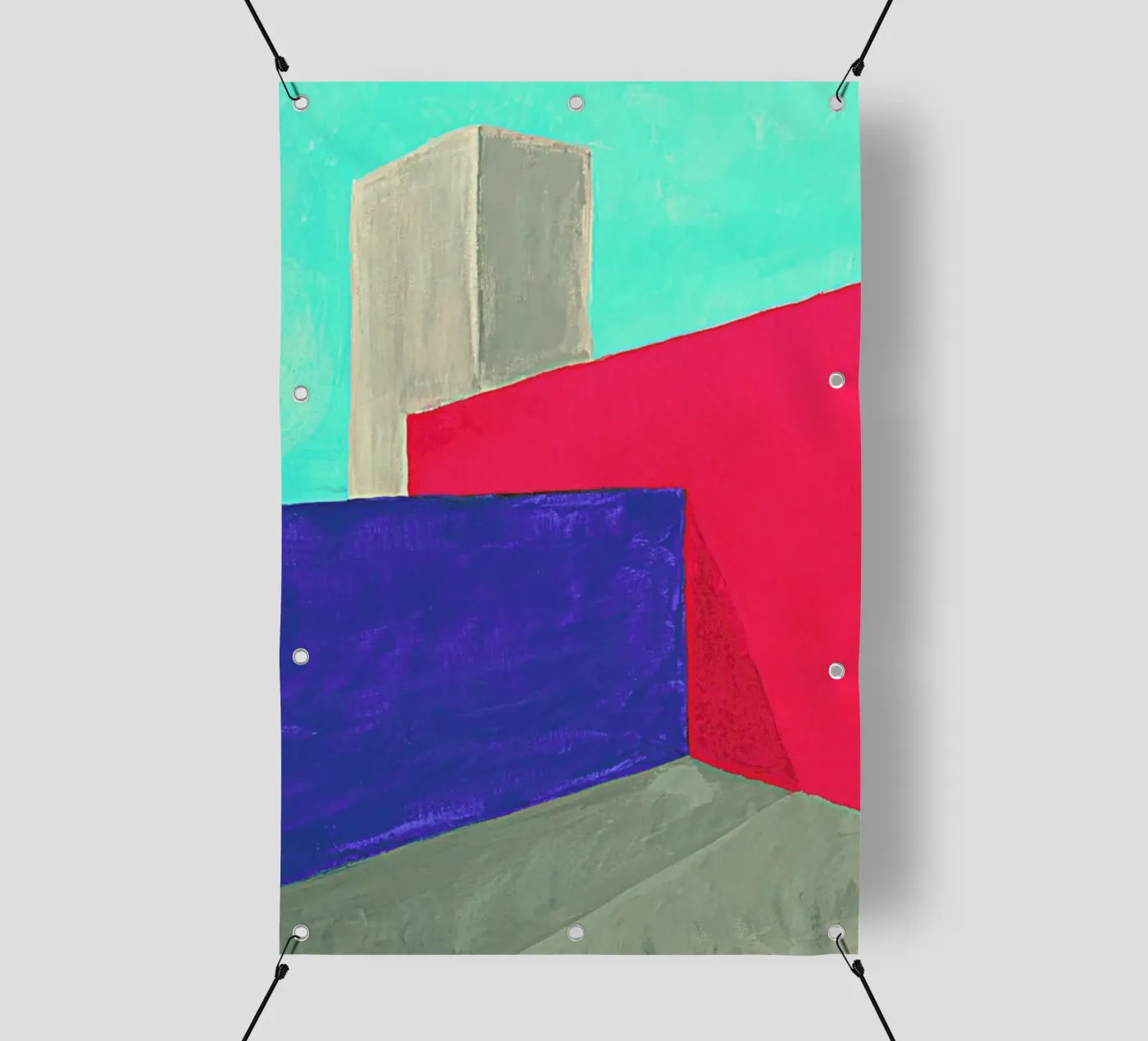 Corner PVC Plane von Xchange Art Studio