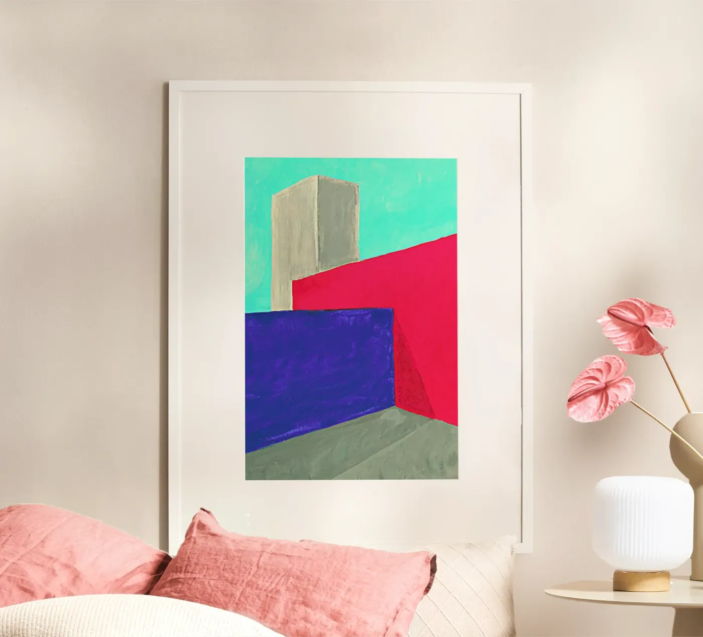 Corner Poster von Xchange Art Studio