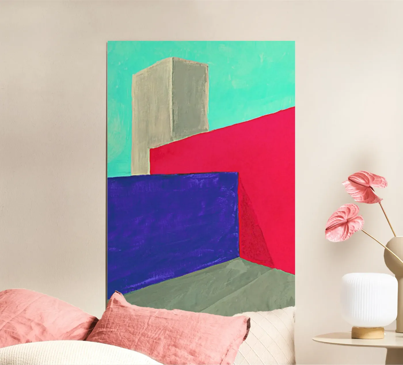 Corner Poster von Xchange Art Studio