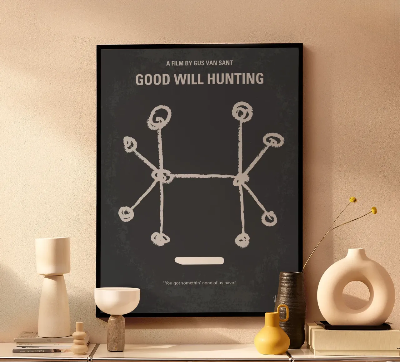 No461 My Good Will Hunting minimal movie poster poster da Chungkong