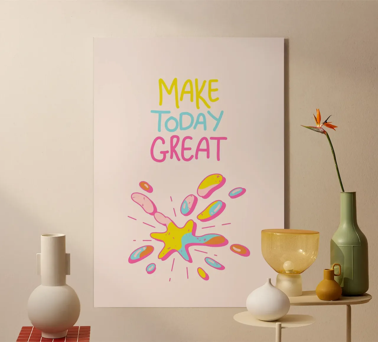 Make today great plexiglass da isabels_wunderwelt_digital_art