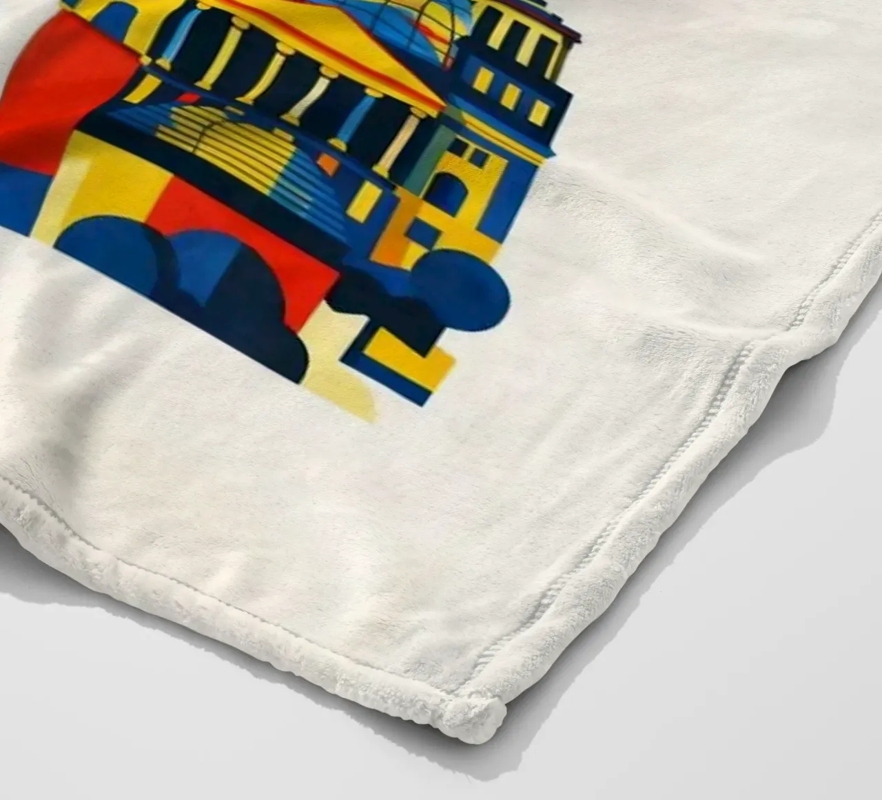 Berlin Flat Fleecedecke von Art Unleashed