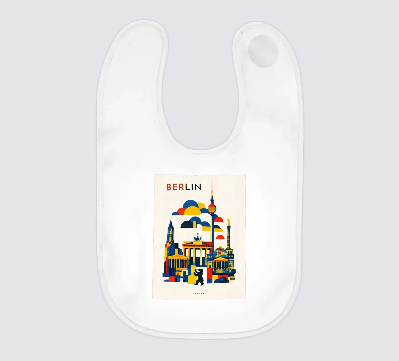 Berlin Flat bavaglino da Art Unleashed