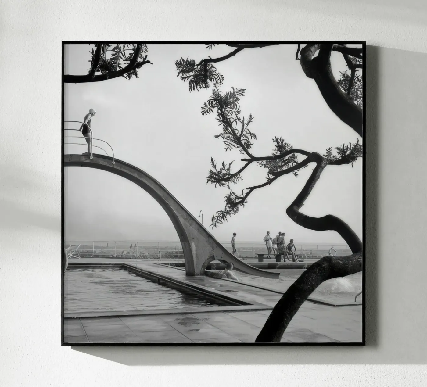 Opel bath Acryl-Glas von clssical moment