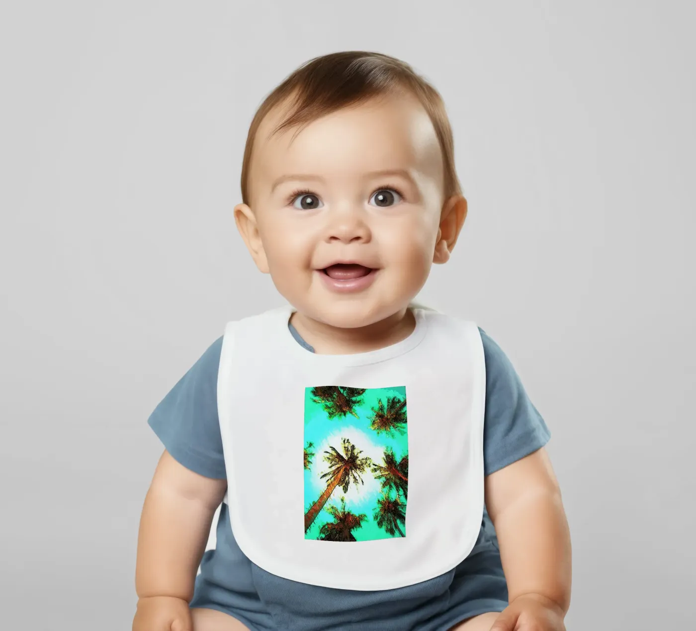 Paradise Babylätzchen von Xchange Art Studio