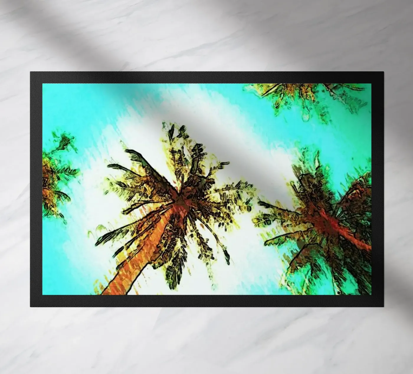 Paradise Fußmatte von Xchange Art Studio