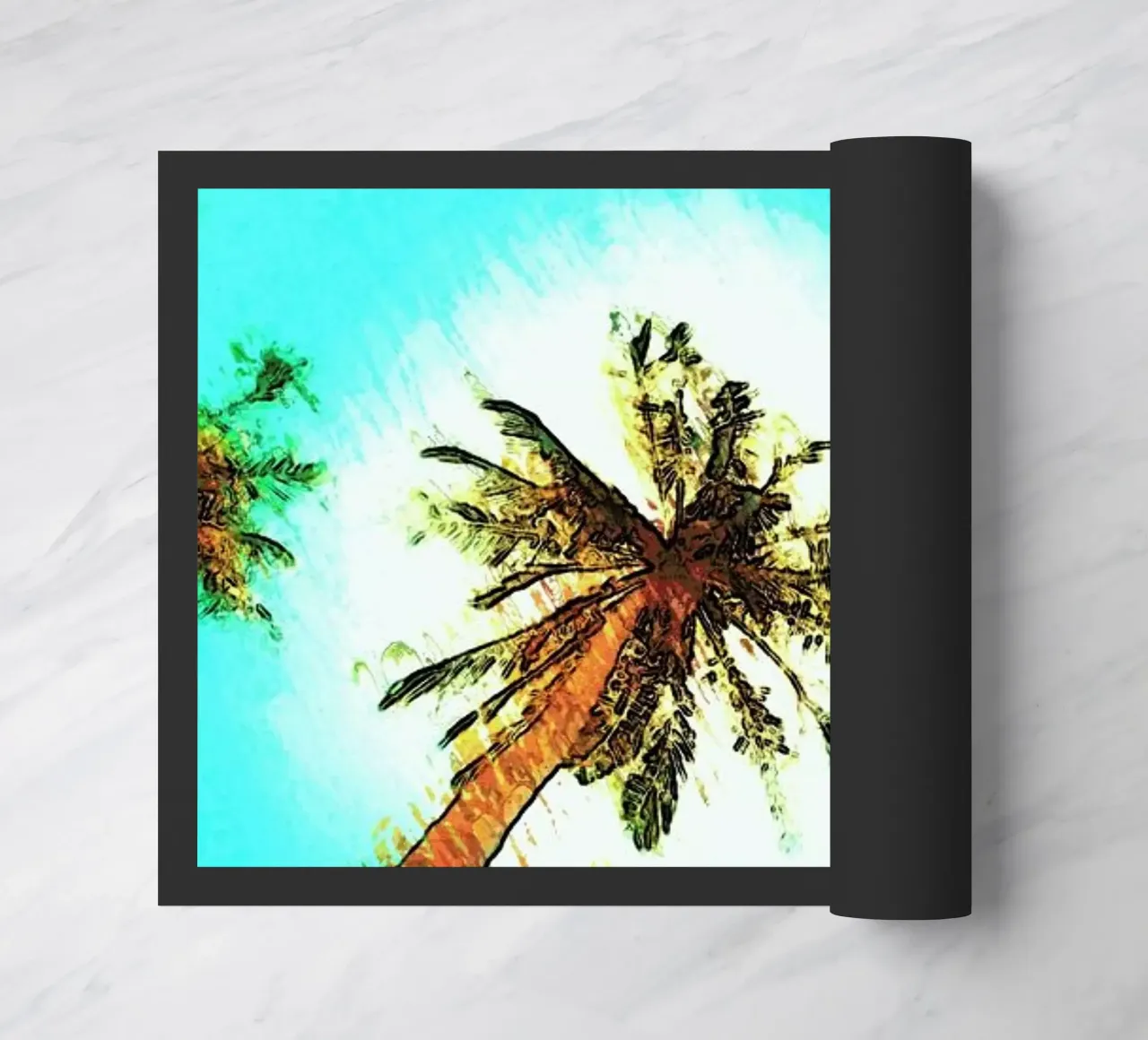 Paradise deurmat van Xchange Art Studio