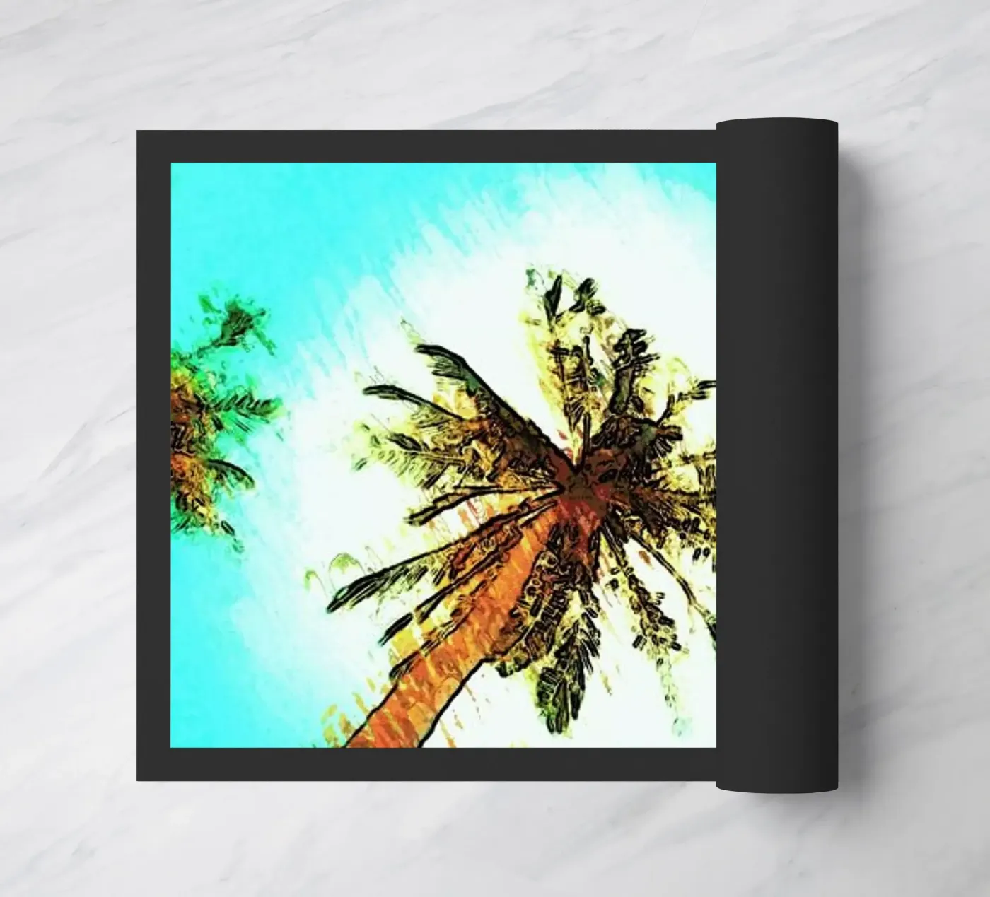 Paradise Fußmatte von Xchange Art Studio