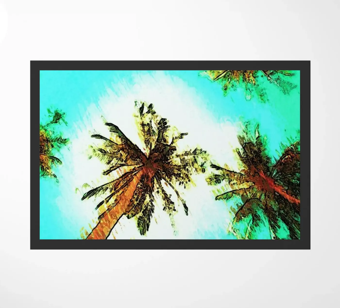 Paradise Fußmatte von Xchange Art Studio