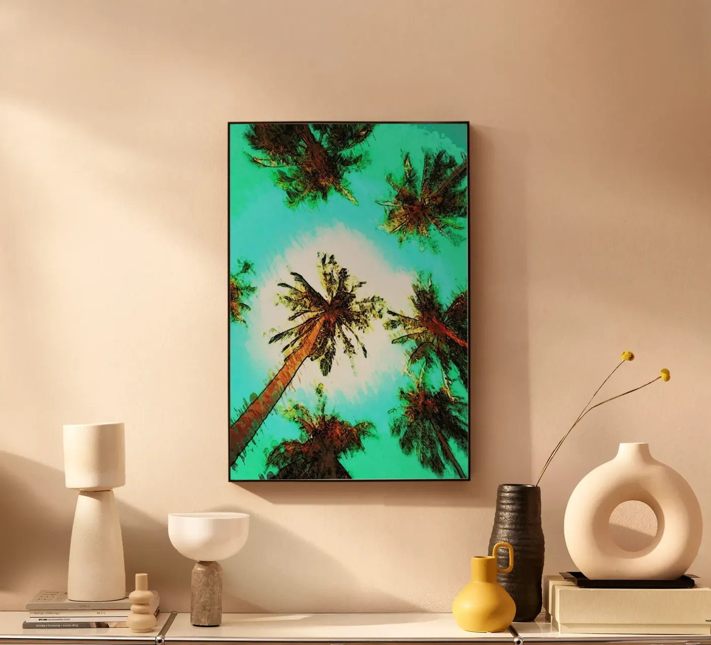 Paradise acryl van Xchange Art Studio