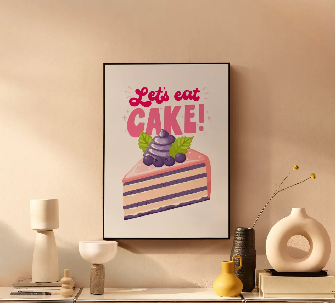 Let's eat cake plexiglass da Funkydays