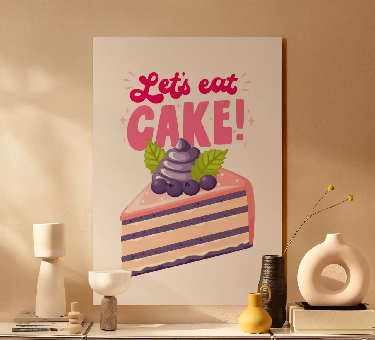 Let's eat cake plexiglass da Funkydays