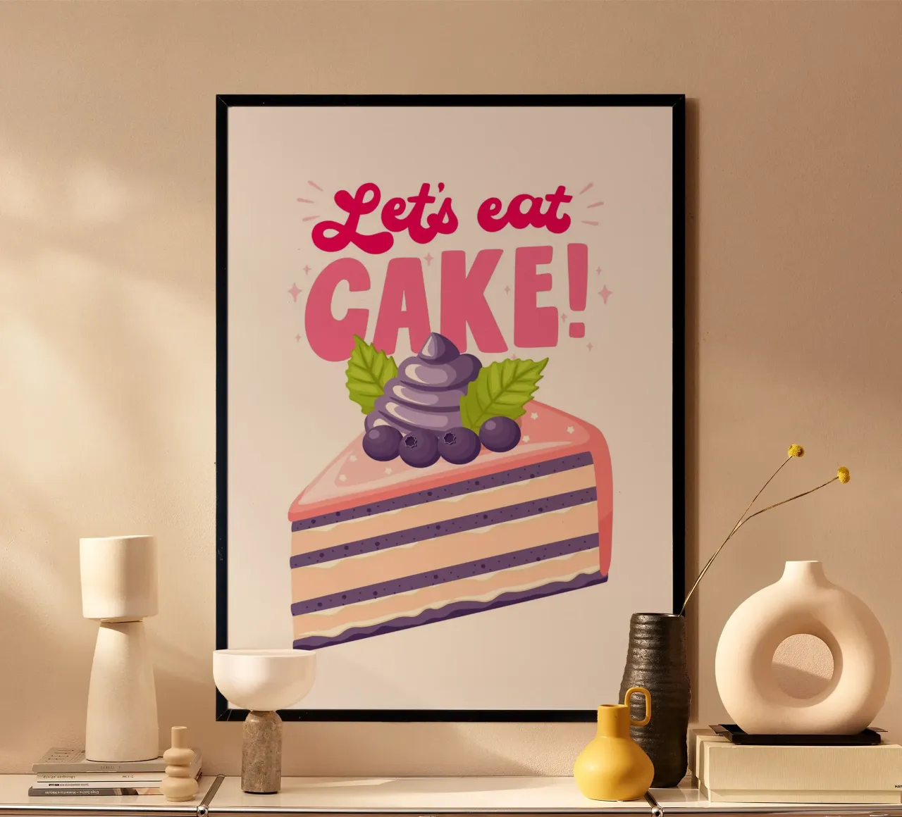 Let's eat cake poster da Funkydays