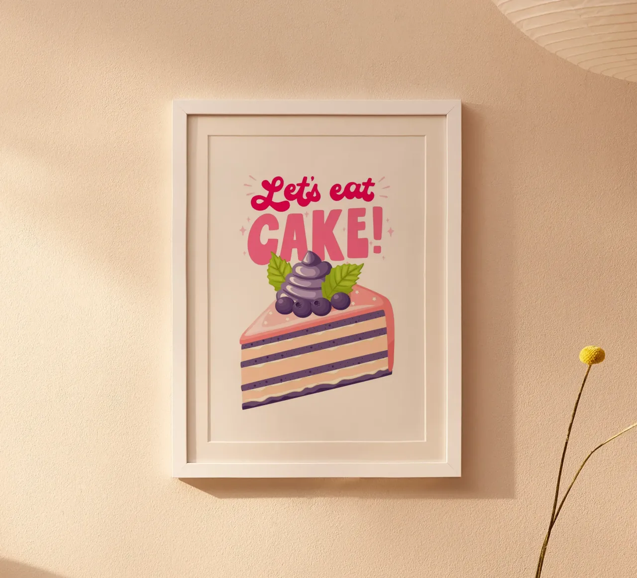 Let's eat cake poster da Funkydays
