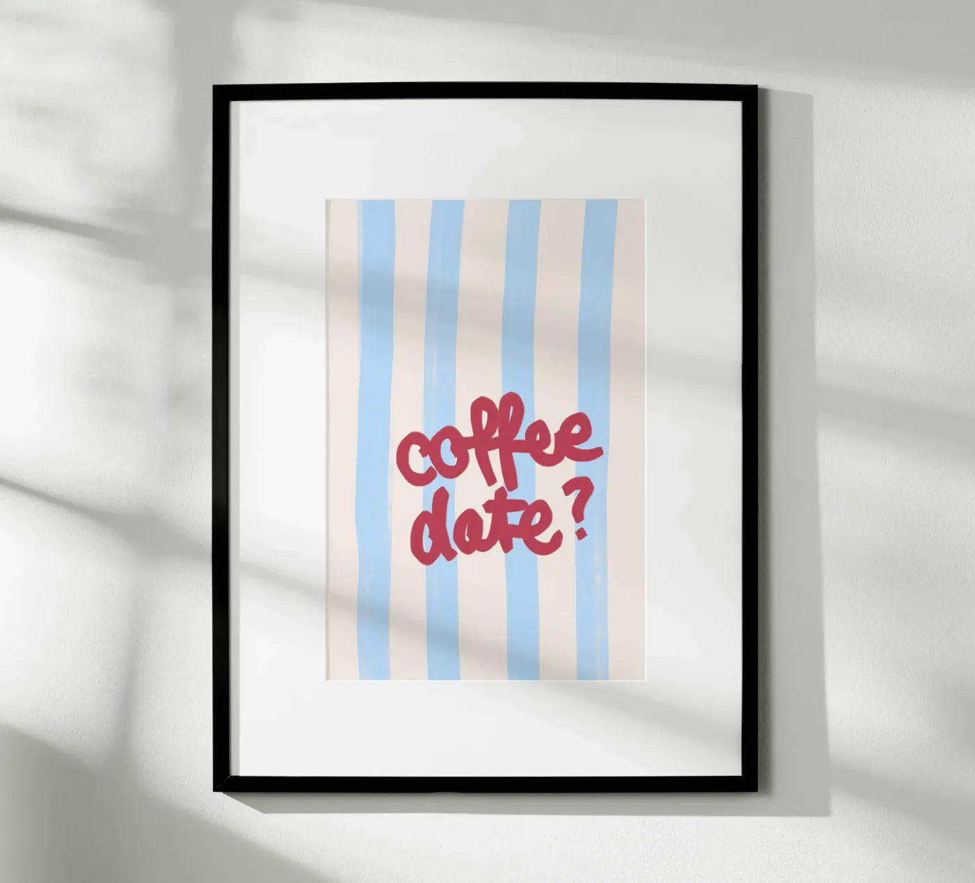 coffee date? poster da designlenamarie