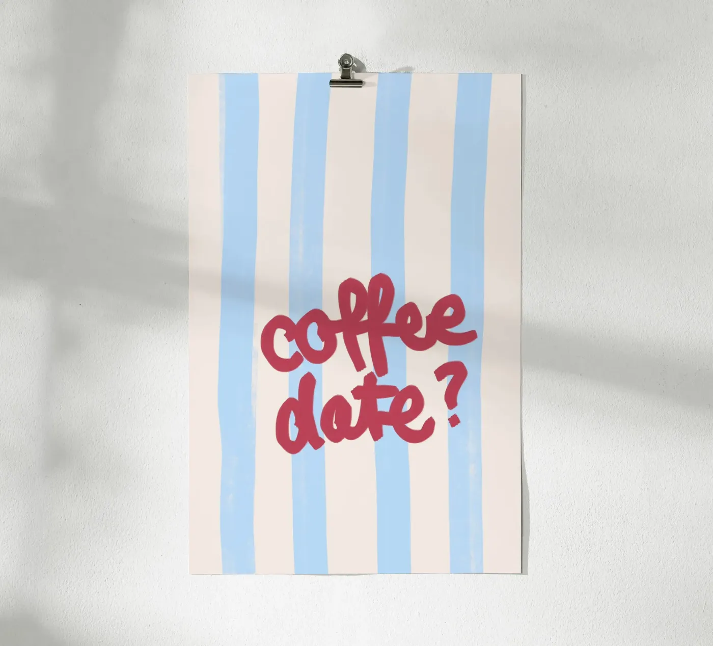 coffee date? poster da designlenamarie