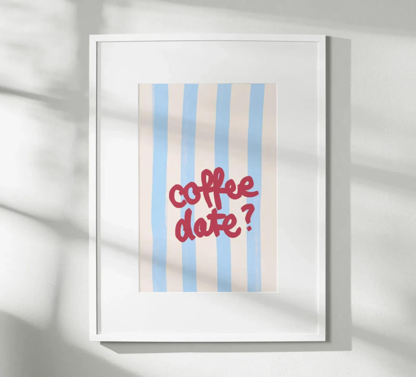 coffee date? poster da designlenamarie