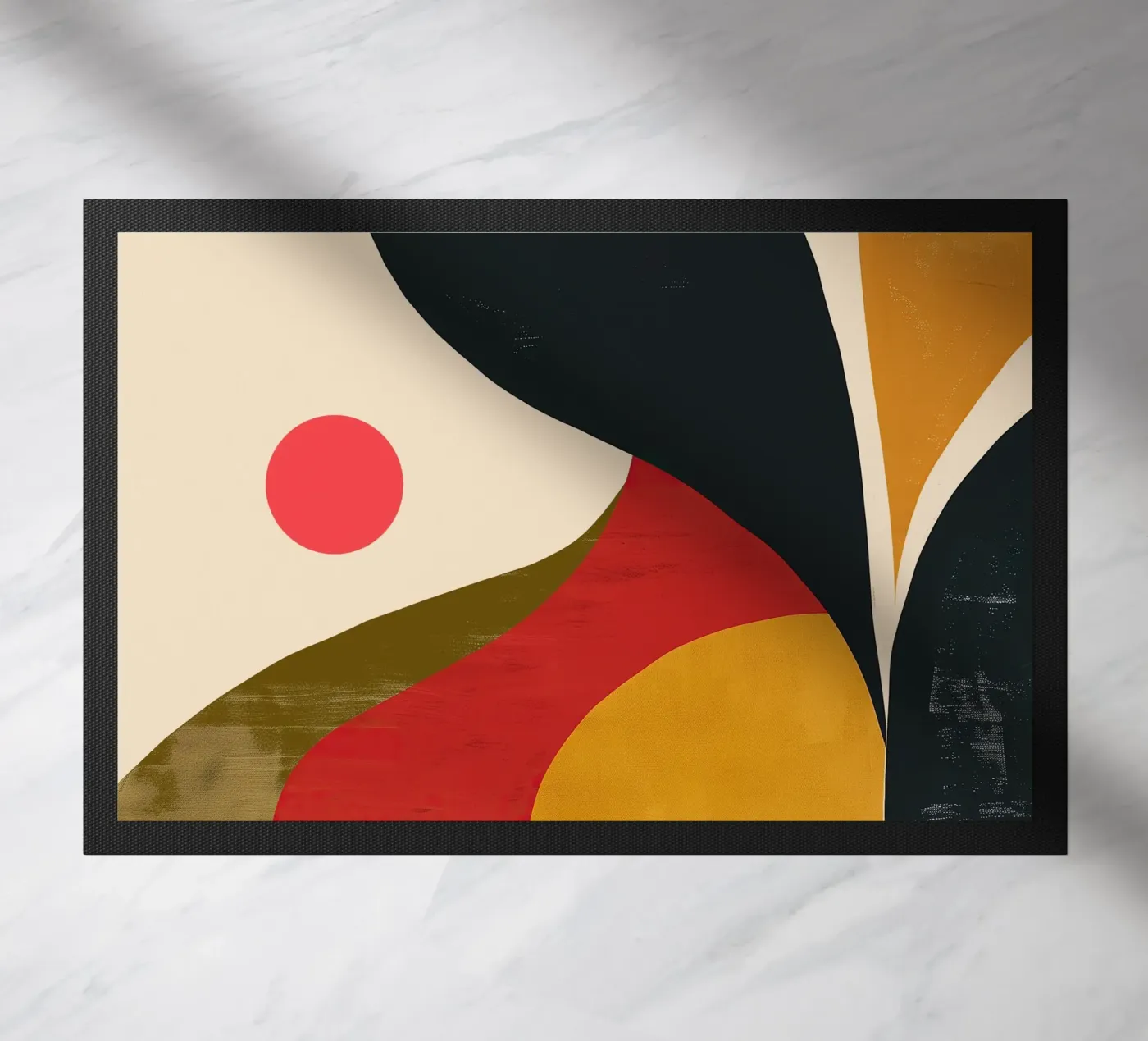 Desert Geometry doormat by Luca