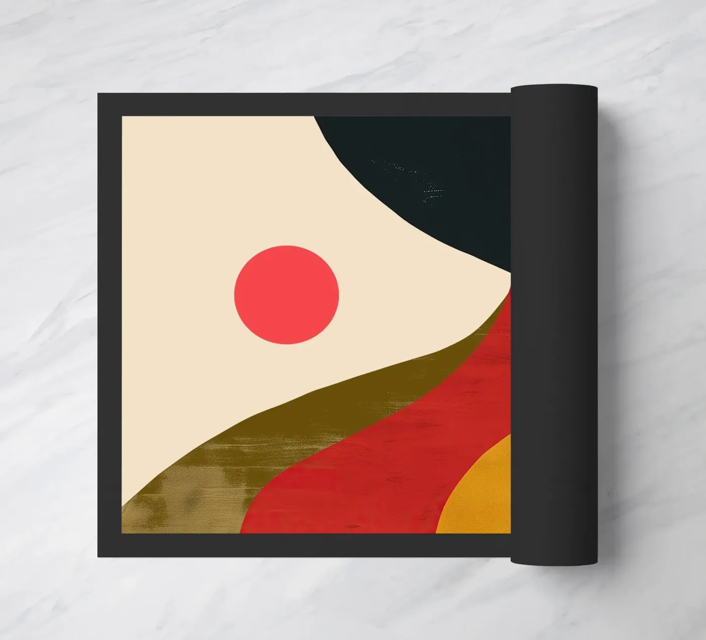Desert Geometry doormat by Luca