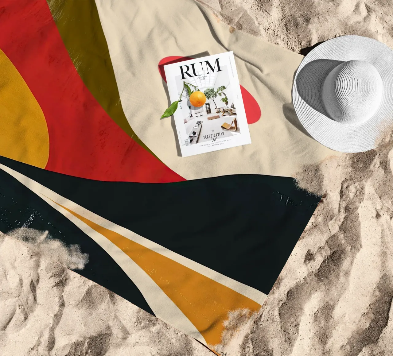 Desert Geometry telo mare da Luca