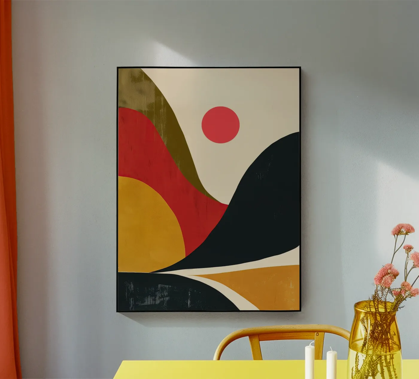 Desert Geometry Acryl-Glas von Luca