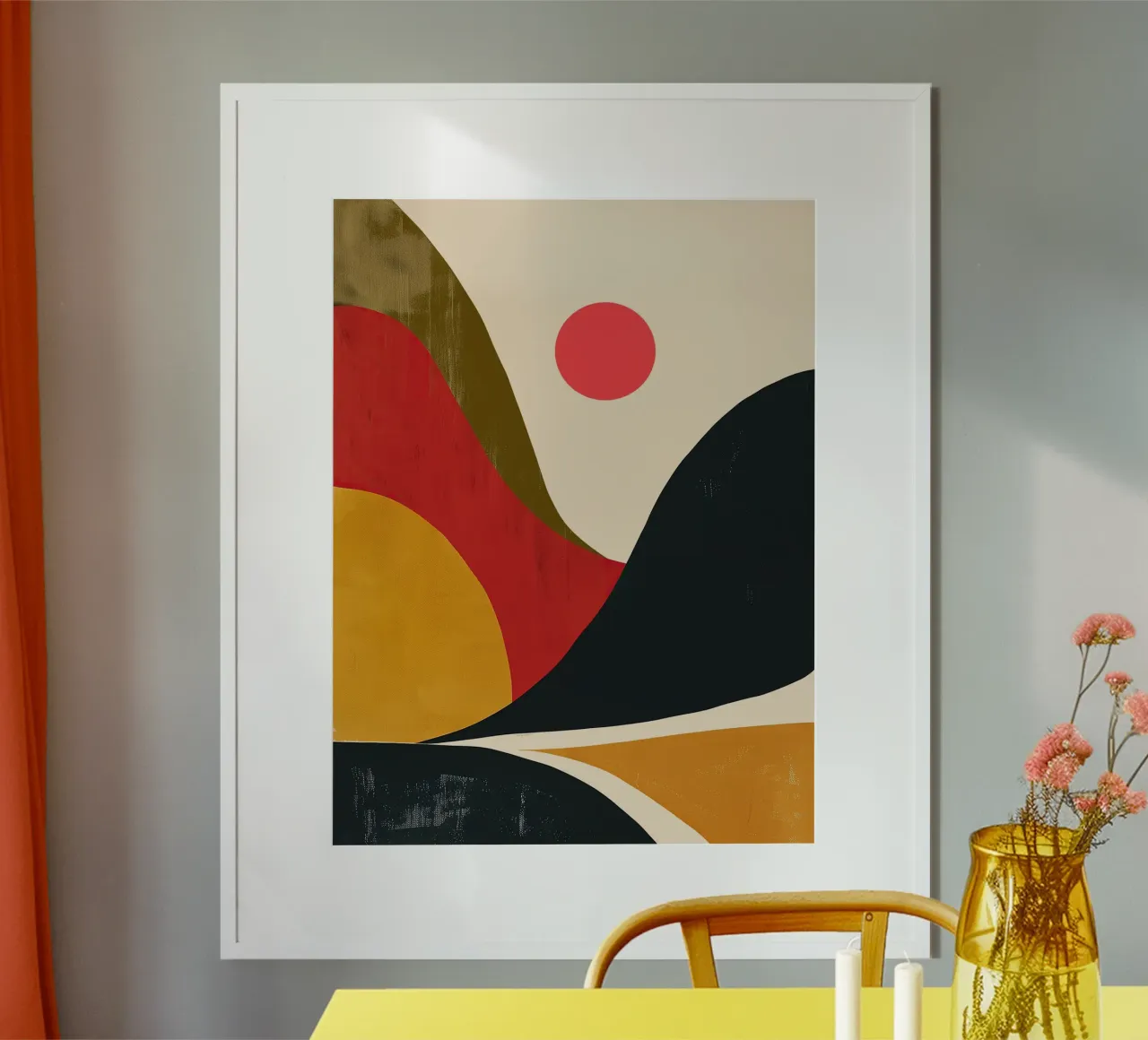 Desert Geometry poster da Luca