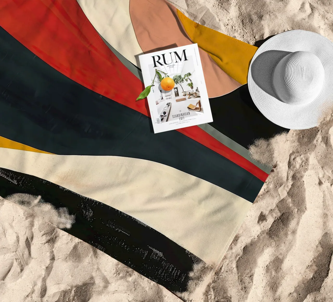 Modern Flow telo mare da Luca