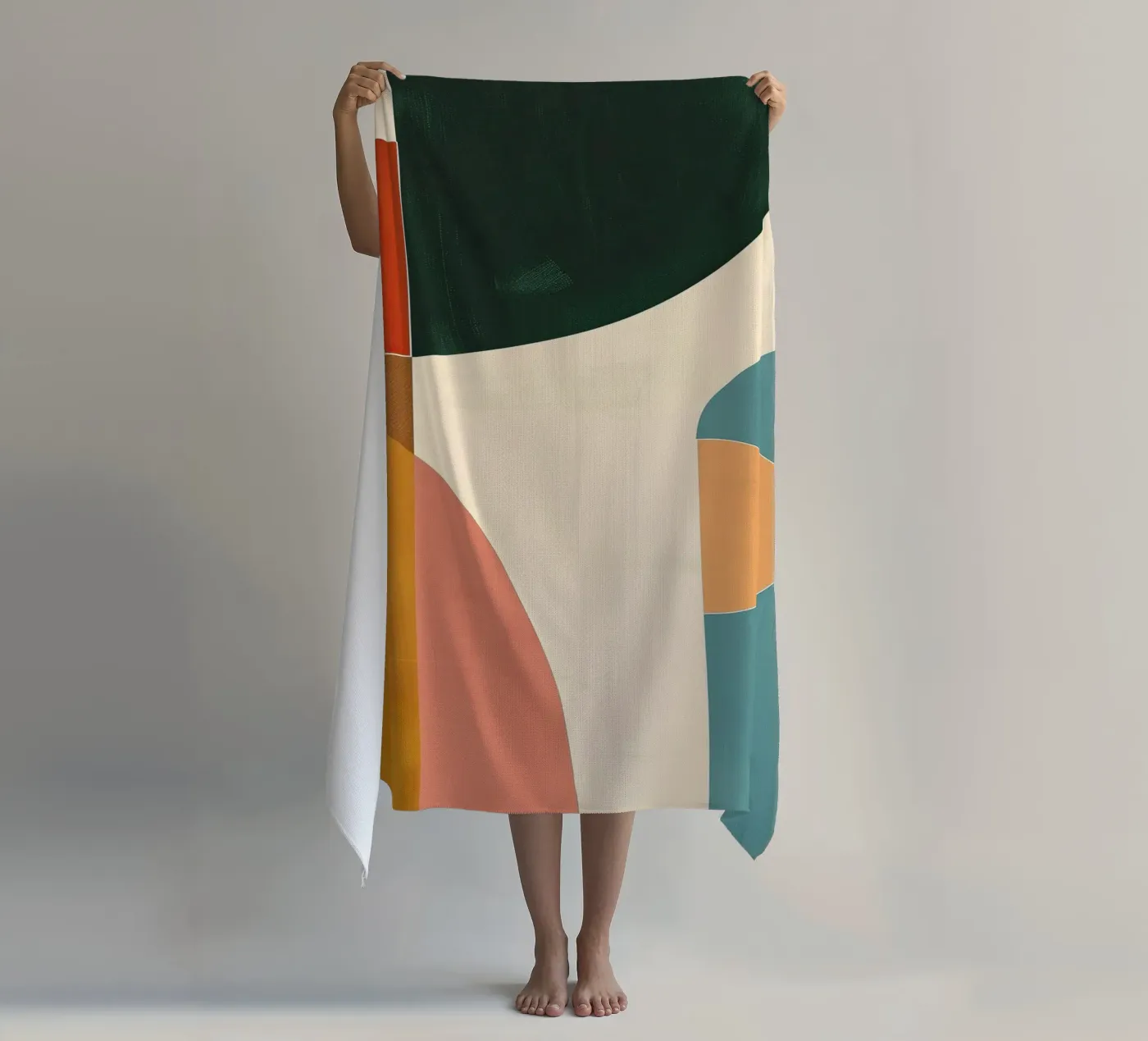 Divided Sun strandhanddoek van Luca