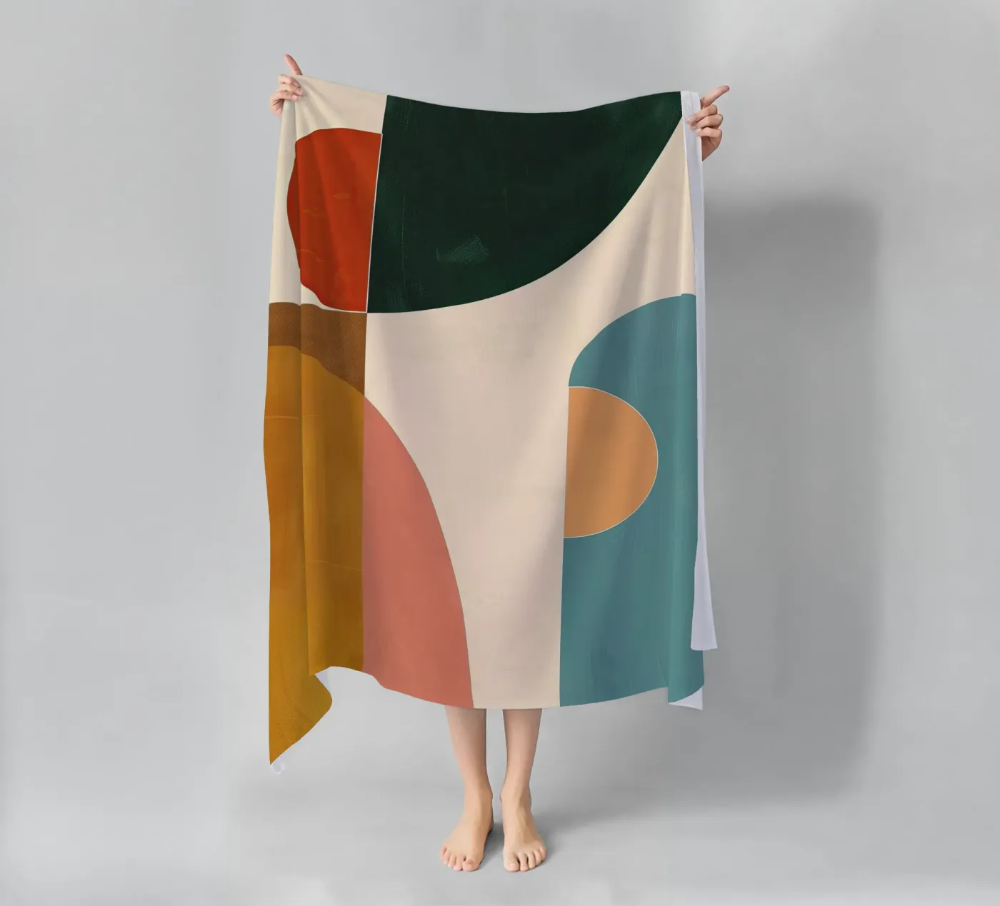 Divided Sun strandhanddoek van Luca