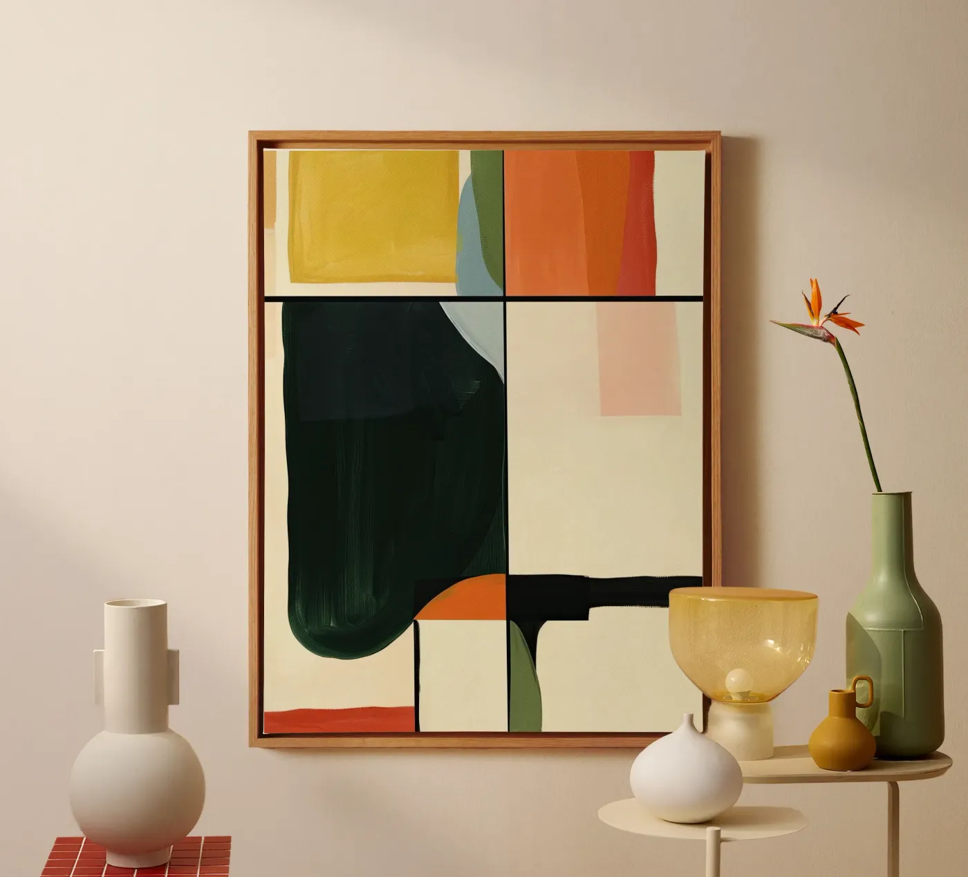 Play Between Lines canvas by Luca