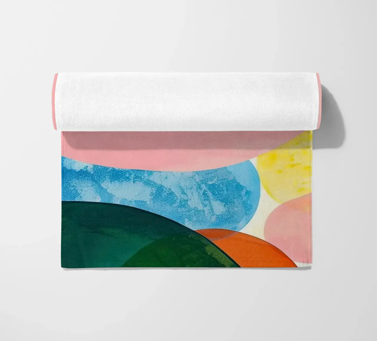 Soft Gravity beach towel by Luca