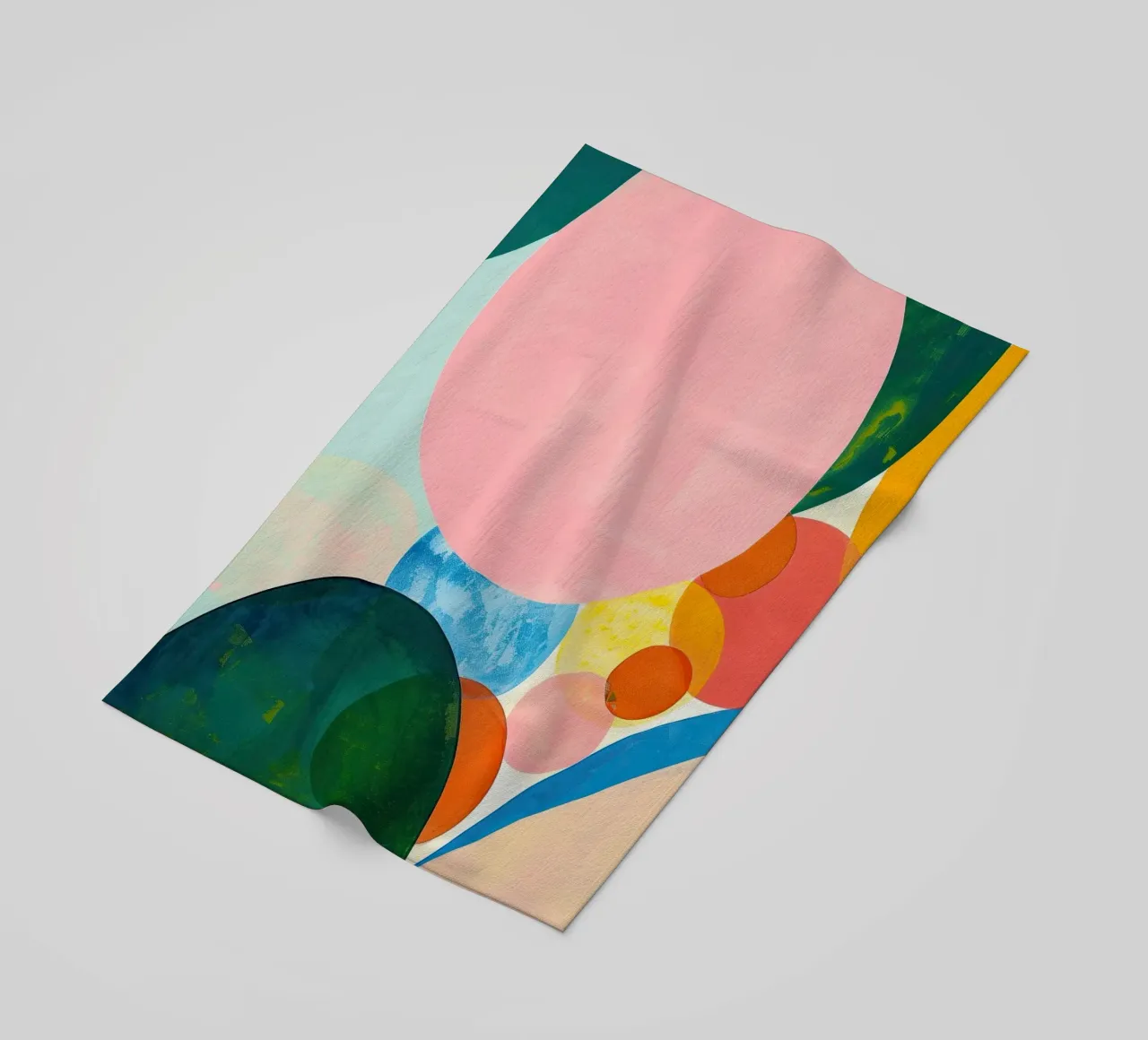 Soft Gravity beach towel by Luca