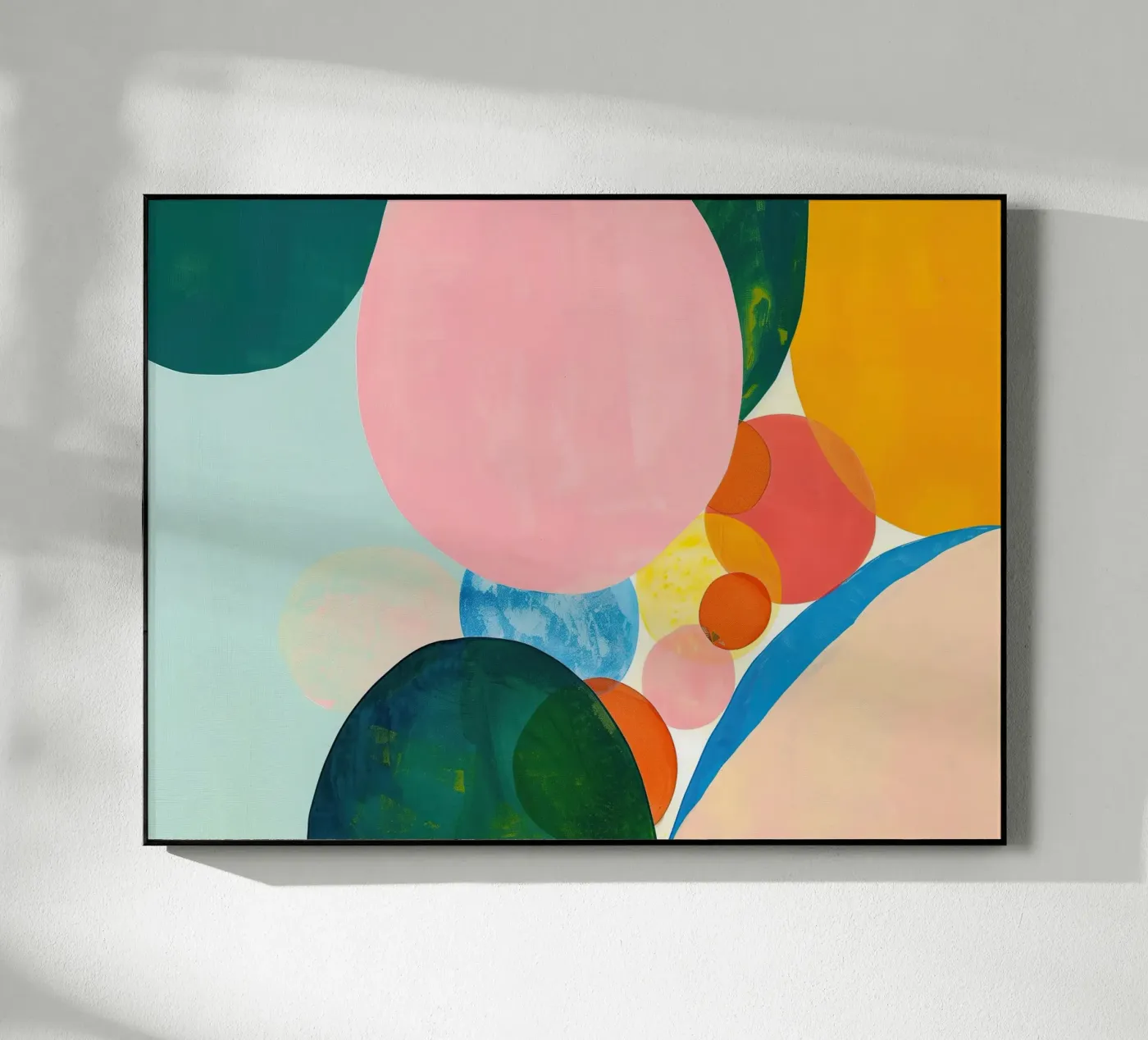 Soft Gravity acryl van Luca