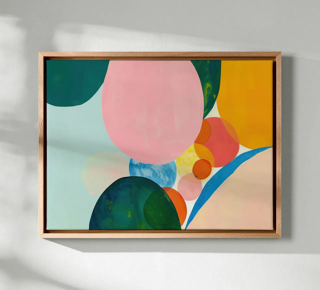 Soft Gravity canvas van Luca