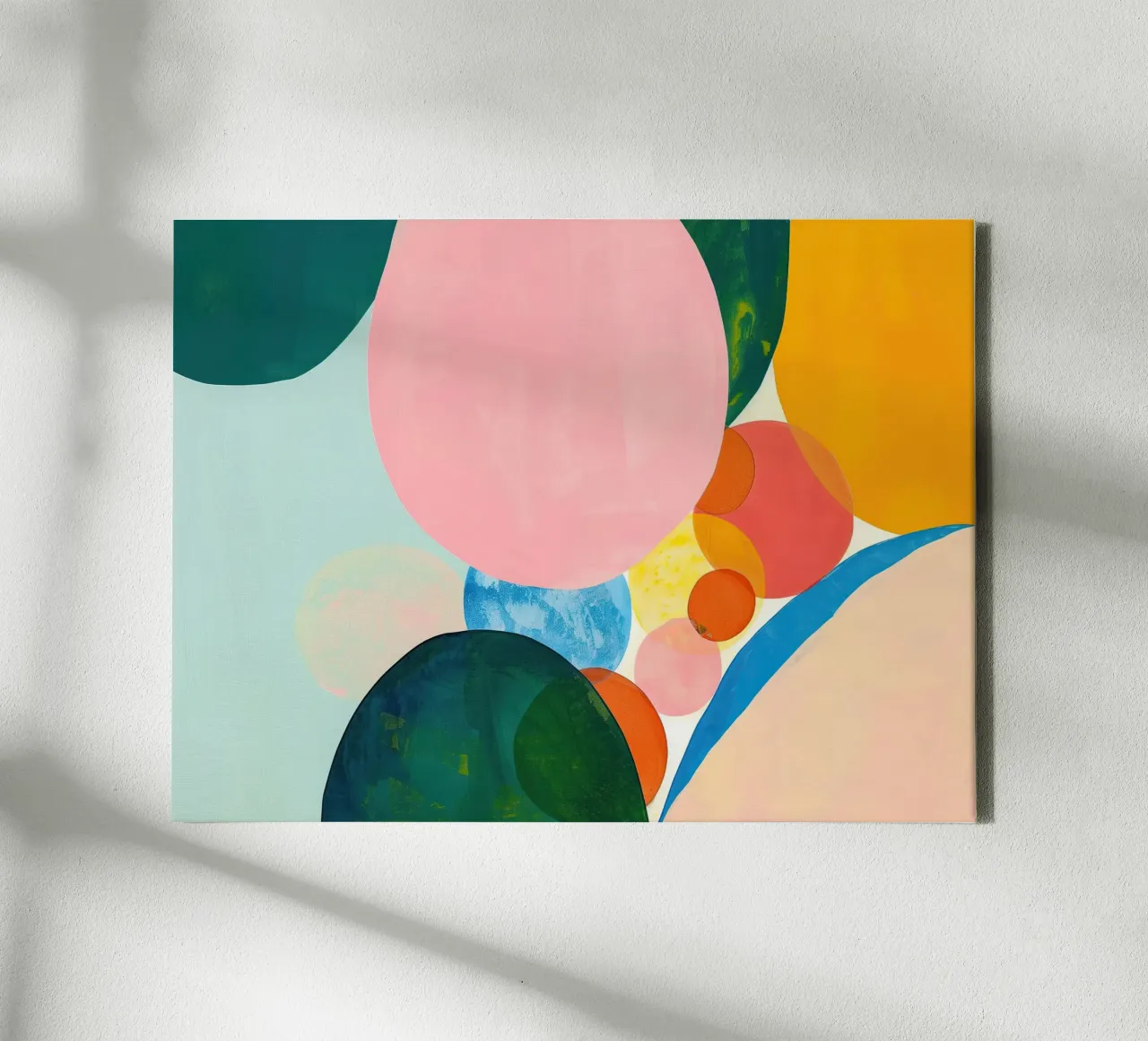 Soft Gravity canvas van Luca