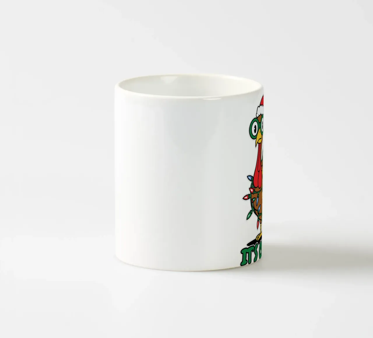 DON'T BE A PECKER... IT'S CHRISTMAS! tazza in ceramica da edsonramosart